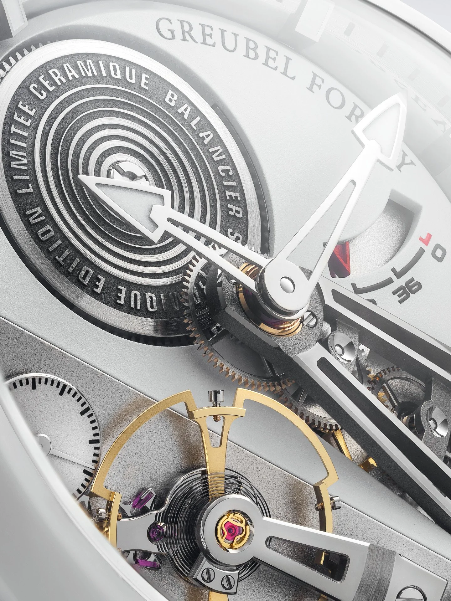 Introducing: Greubel Forsey Balancier Convexe S² in White Ceramic
